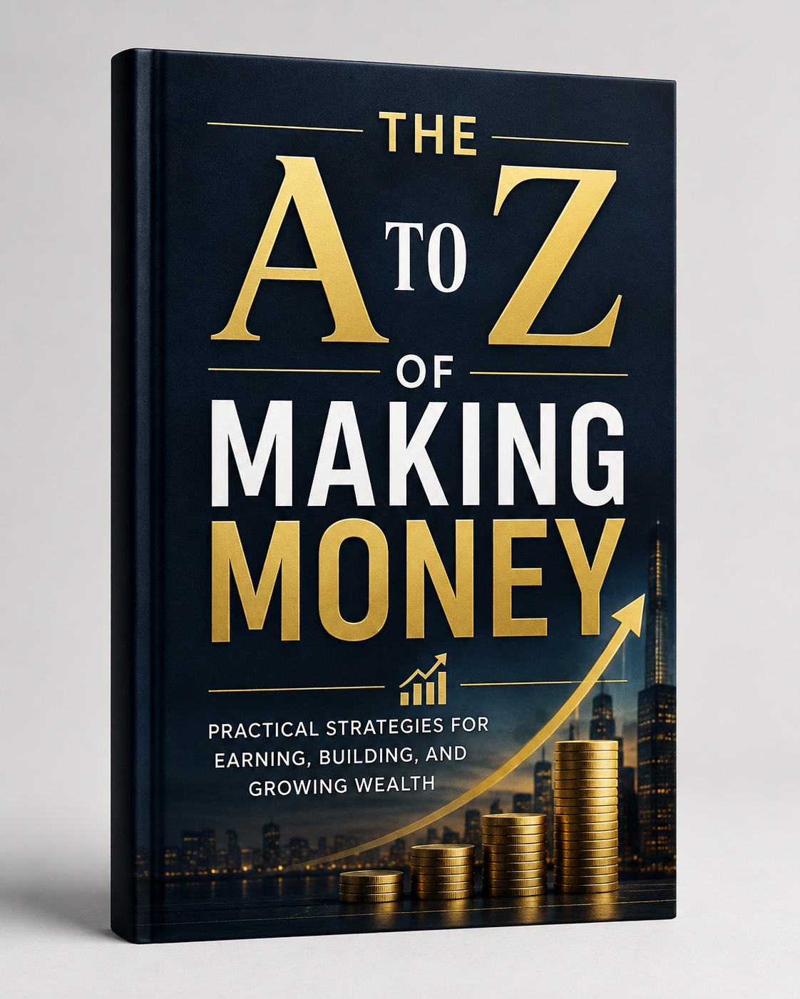 The A to Z of Making Money cover mockup